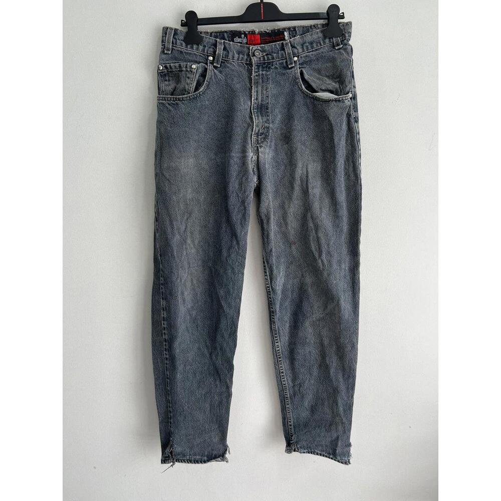 Vintage Levis Silver Tab Denim Jeans Pants made in Usa 34x34